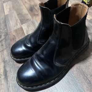 Black Dr. Marten boots